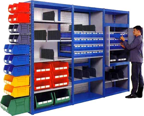 Linspace shelving systems from Storage Solutions 